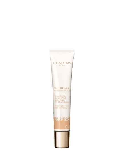 Clarins Skin Illusion Tinted Moisturiser SPF 25, 01