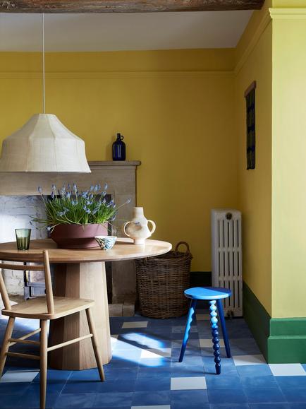 The Little Greene Paint Company Intelligent Eggshell, Yellows - view 2, Indian Yellow