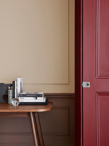The Little Greene Paint Company Intelligent Matt Emulsion, Pink Neutrals, Castell Pink - view 2, Castell Pink