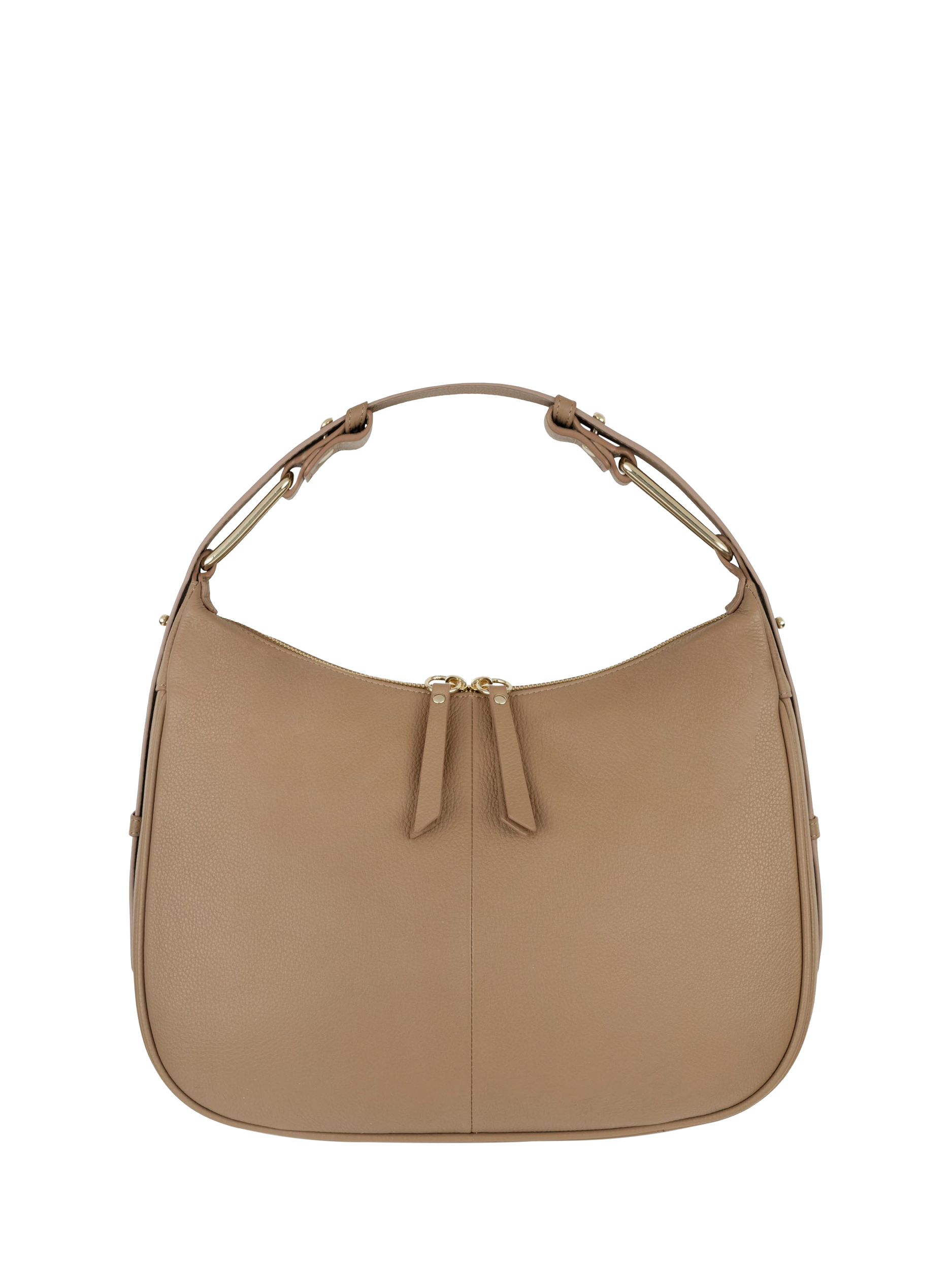 Product image 1 of 7, which shows Apatchy London Charlie Leather Shoulder Bag, Camel