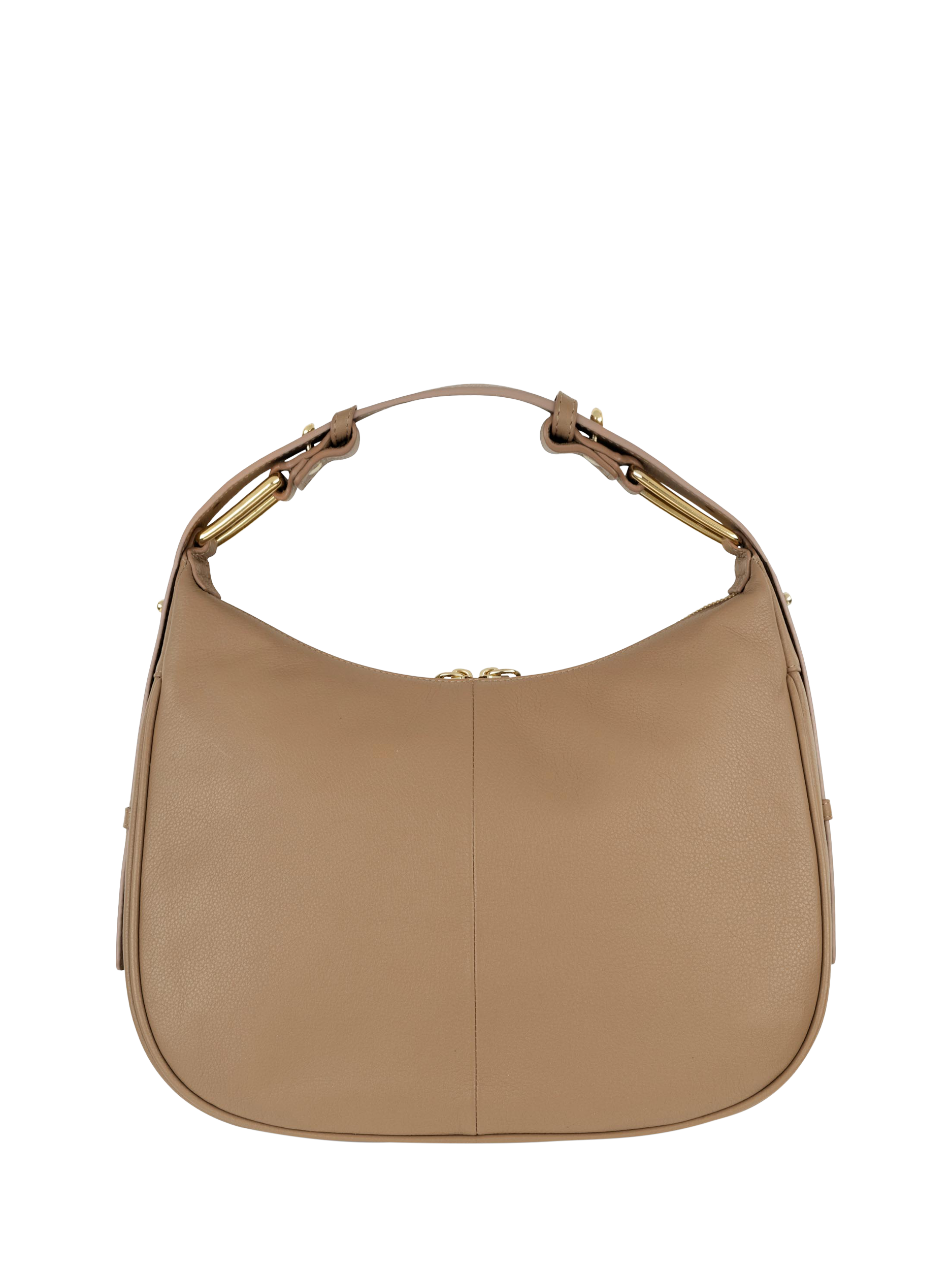 Product image 3 of 7, which shows Apatchy London Charlie Leather Shoulder Bag, Camel