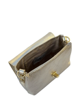 Apatchy London Leather The Maisie Crossbody Bag, Gold