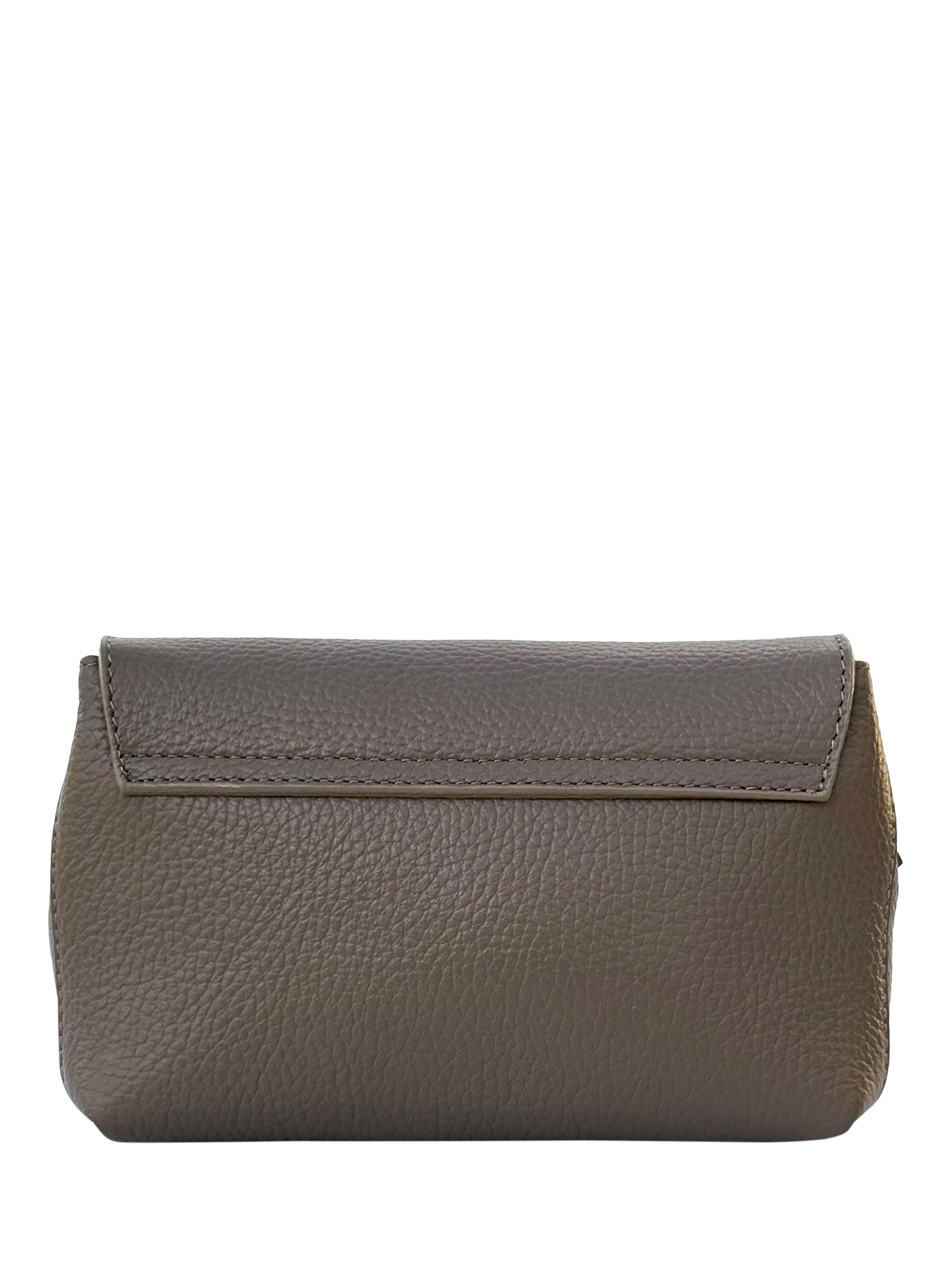 Product image 3 of 7, which shows Apatchy London Leather The Maisie Crossbody Bag, Mink