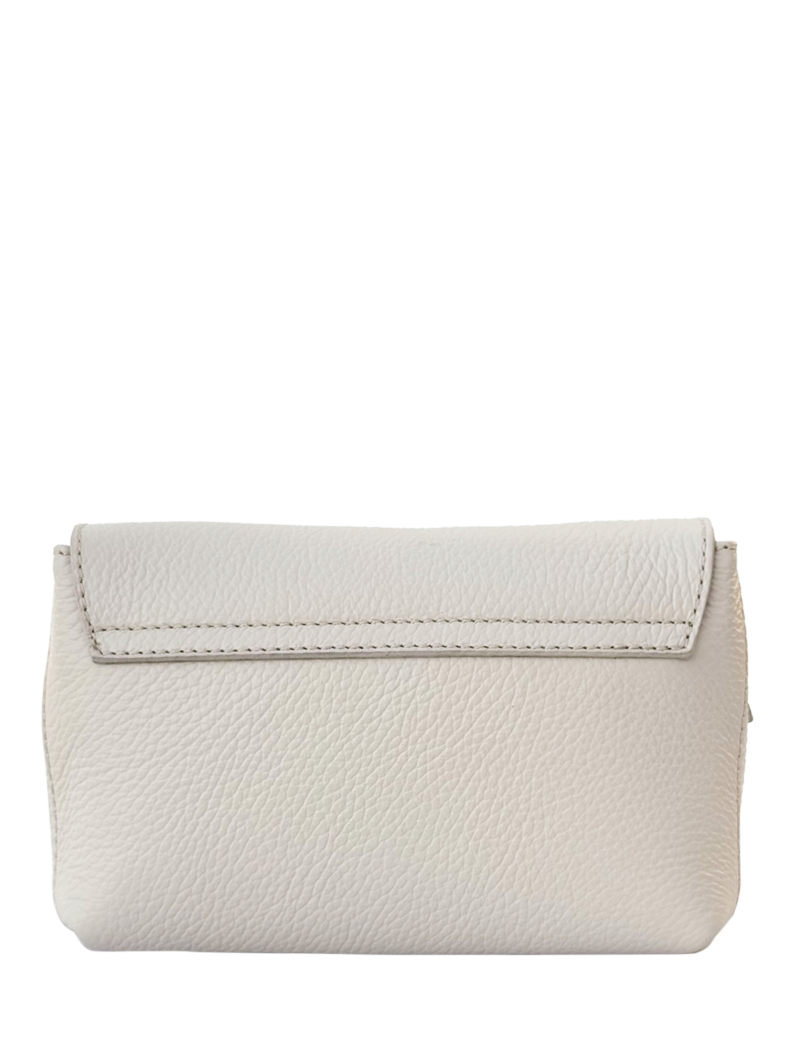 Product image 4 of 7, which shows Apatchy London Leather The Maisie Crossbody Bag, Stone