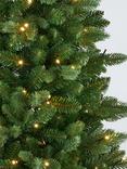 John Lewis Bala Blue Potted Pre-lit Christmas Tree, 7ft