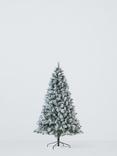 John Lewis Snowy Fireside Unlit Christmas Tree