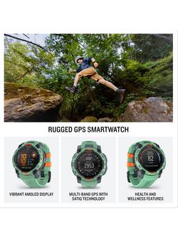 Garmin Instinct 3 Rugged GPS Smartwatch, 45mm, Neo Tropic - view 2, Neo Tropic