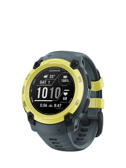 Garmin Instinct E Rugged GPS Smartwatch, 40mm, Electric Lime, Electric Lime