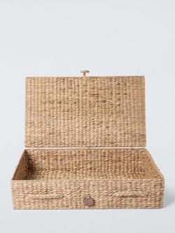 John Lewis Bulrush Underbed Storage Box, Natural - view 2, 