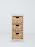 John Lewis Pine and Bulrush Shelving Unit, Linen