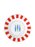 Talking Tables Bon Appetit Sardine Fish Enamel Plate, 25cm, Multi