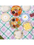 Talking Tables Bon Appetit Stainless Steel Picnic Plate, 25cm