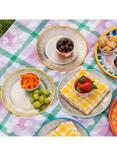 Talking Tables Mellow Gingham Picnic Rug, Multi