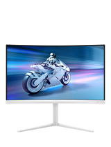Philips 27M2C5501 Curved Quad HD HDR Gaming Monitor with Ambiglow, 27”, White