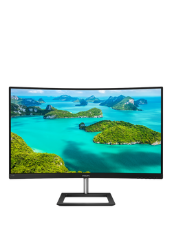 Philips 328E1CA Curved 4K Ultra HD Monitor, 32”, Black - view 2, Black