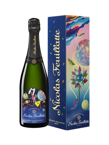 Nicolas Feuillatte Mika Collaboration Réserve Limited Edition Brut Champagne in a Box, 75cl, 