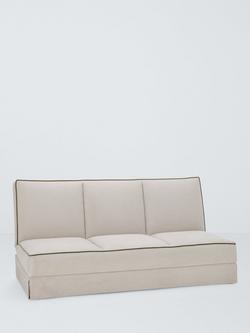 John Lewis Harmony Sofa Bed, Soft Weave Clay, Soft Weave Clay