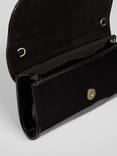 L.K.Bennett Florence Leather Clutch Bag, Black