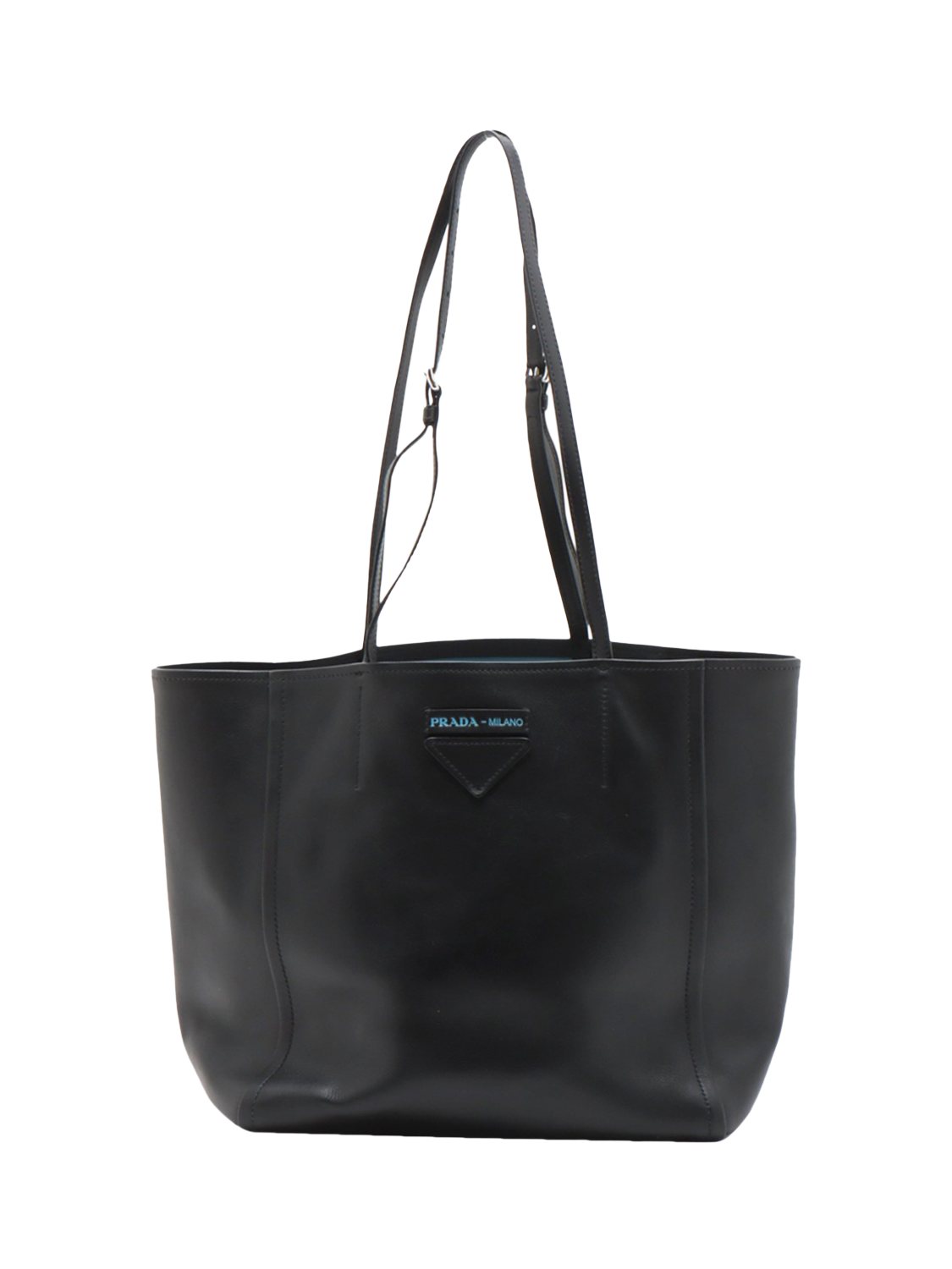 Pre-loved Prada Leather Tote Bag, Black