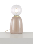 John Lewis Stockley Ceramic Table Lamp, Lilac