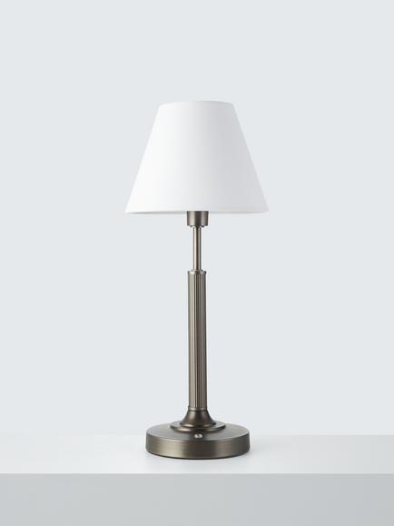John Lewis Baily Large Rechargeable Table Lamp, Bronze - view 2, Bronze