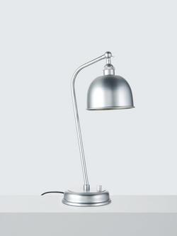 John Lewis Baldwin Table Lamp - view 2, Silver