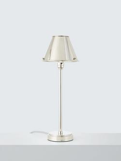 John Lewis Nicolas Table Lamp - view 2, Nickle