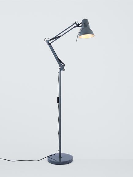 John Lewis Elliott Floor Lamp, Graphite