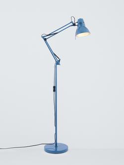 John Lewis Elliott Floor Lamp, Slate Blue