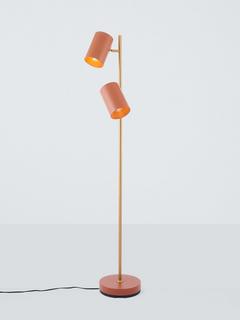 John Lewis ANYDAY Metal Double Arm Floor Lamp, Auburn