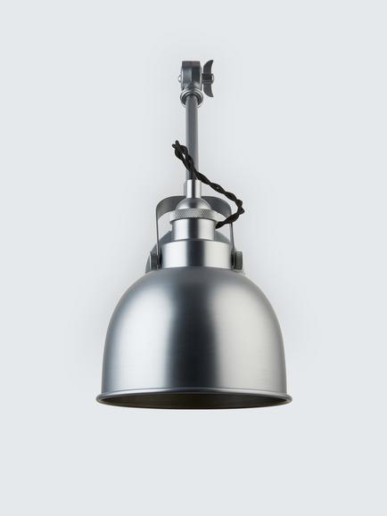 John Lewis Baldwin Reach Wall Light, Silver - view 2, Silver