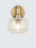 John Lewis Ruisseau Wall/Ceiling Light, Antique Brass