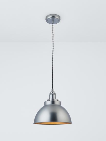 John Lewis Baldwin Pendant Ceiling Light, Silver