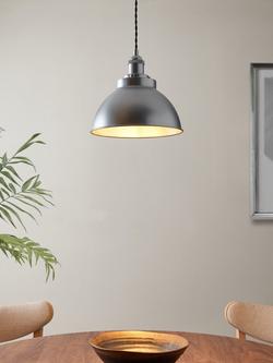 John Lewis Baldwin Pendant Ceiling Light - view 2, Silver