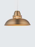 John Lewis Carmine Easy-to-Fit Ceiling Shade, Bronze