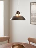John Lewis Carmine Easy-to-Fit Ceiling Shade, Bronze