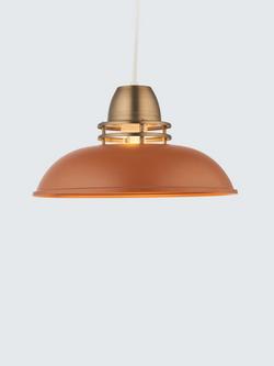 John Lewis Carmine Easy-to-Fit Ceiling Shade, Auburn