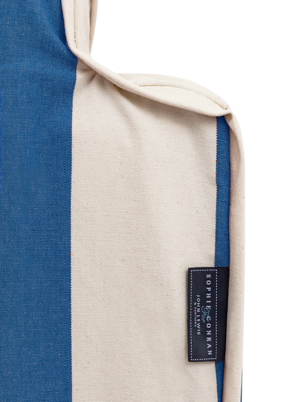 John Lewis x Sophie Conran Cocobella LHF Corner Sofa - view 2, Cornish Blue Stripe