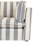 John Lewis x Sophie Conran Cocobella LHF Corner Sofa, Grey Stripe
