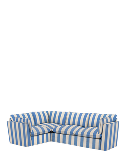 John Lewis x Sophie Conran Cocobella RHF Corner Sofa, Cornish Blue Stripe