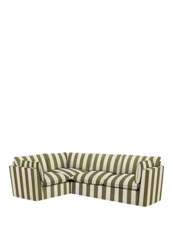 John Lewis x Sophie Conran Cocobella RHF Corner Sofa, Spring Green Stripe