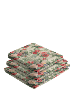 John Lewis x Sophie Conran Cocobella Loveseat Replacement Loose Cover, Classic Rose With Rosewood Velvet Trim