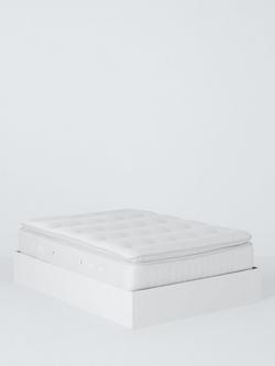 John Lewis Ultra Comfort Collection 1500 Pillowtop Mattress, Firm Tension, King Size, White