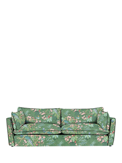 John Lewis x Sophie Conran Cocobella Grand Sofa, Juniper With Pine Velvet Trim