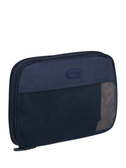 Lipault Compression Packing Cube, Medium, Navy - view 2, Navy