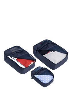 Lipault Packing Compartments, Set of 3, Black - view 2, Navy