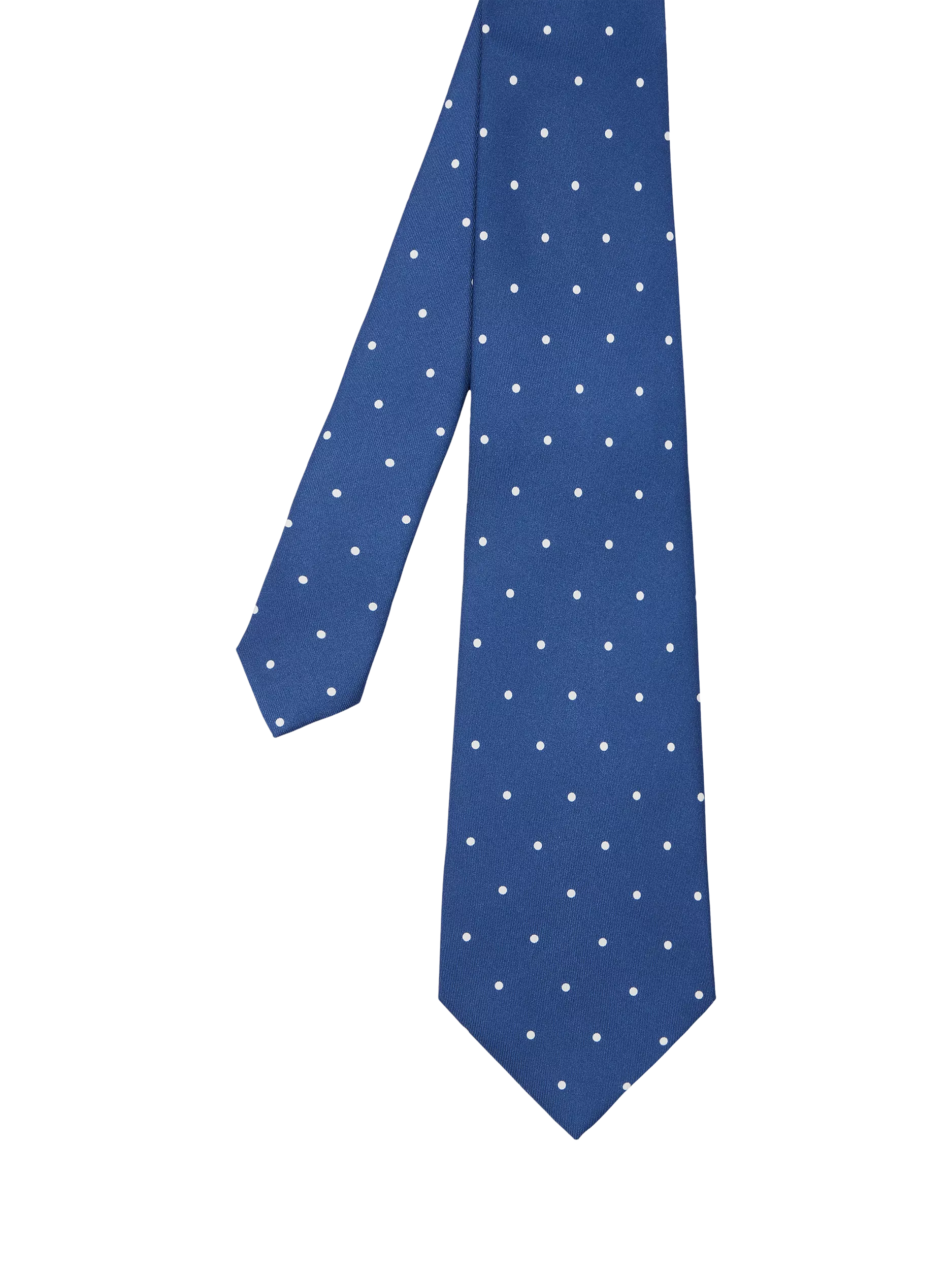 PS Paul Smith Polka Dot Silk Tie, Blue Polka Dot