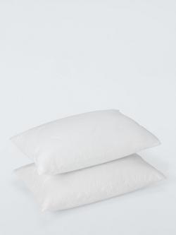 John Lewis Climate Control Quilted Pillow Protector, Pair, White