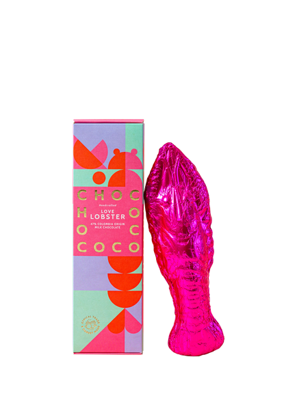 Chococo Milk Chocolate Love Lobster, 125g, Multi