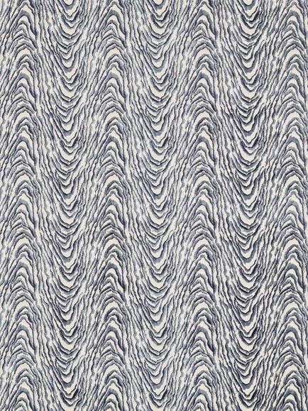 Clarke & Clarke Delvoye Velvet Furnishing Fabric, Ink